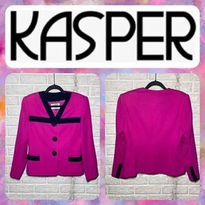 Kasper ASL Wool Blazer Women's Size 10P